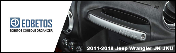 GrabTray Passenger Grab Handle Storage Box for 2011-2018 Jeep Wrangler JK JKU Organizer Tray