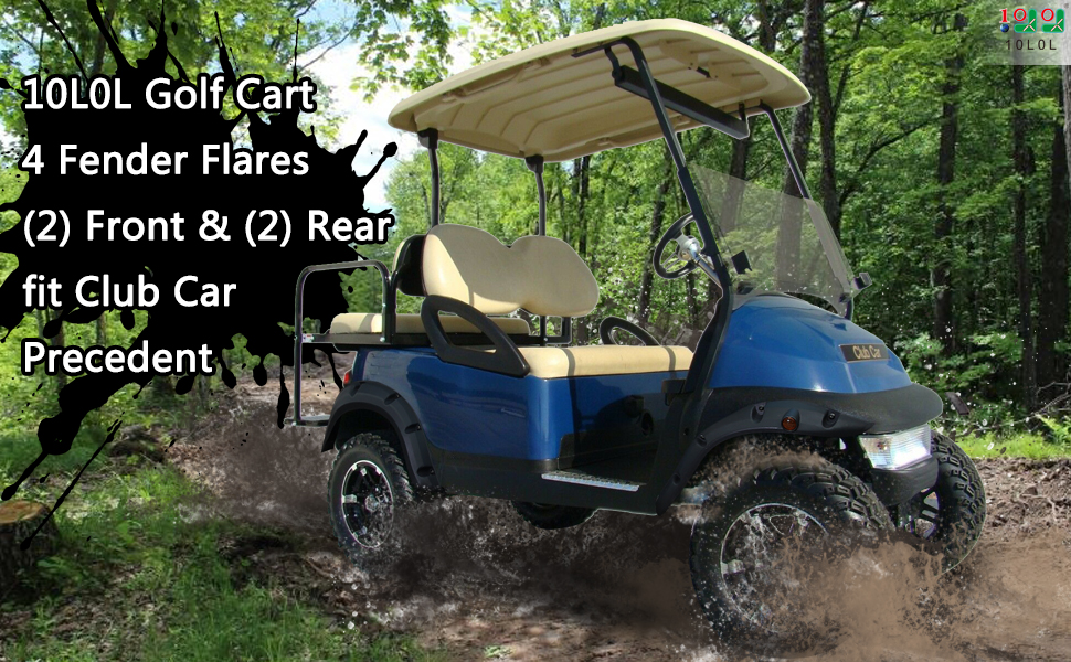 10L0L Golf Cart Fender Flares