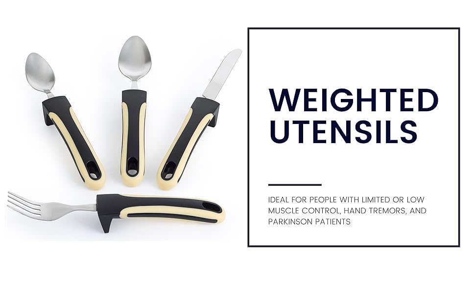 Weighted Cutlery For Tremors Adaptive Cutlery For Tremors Weighted