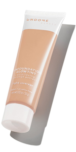 undone beauty unfoundation light coverage foundation glowtint skin perfecting skintint
