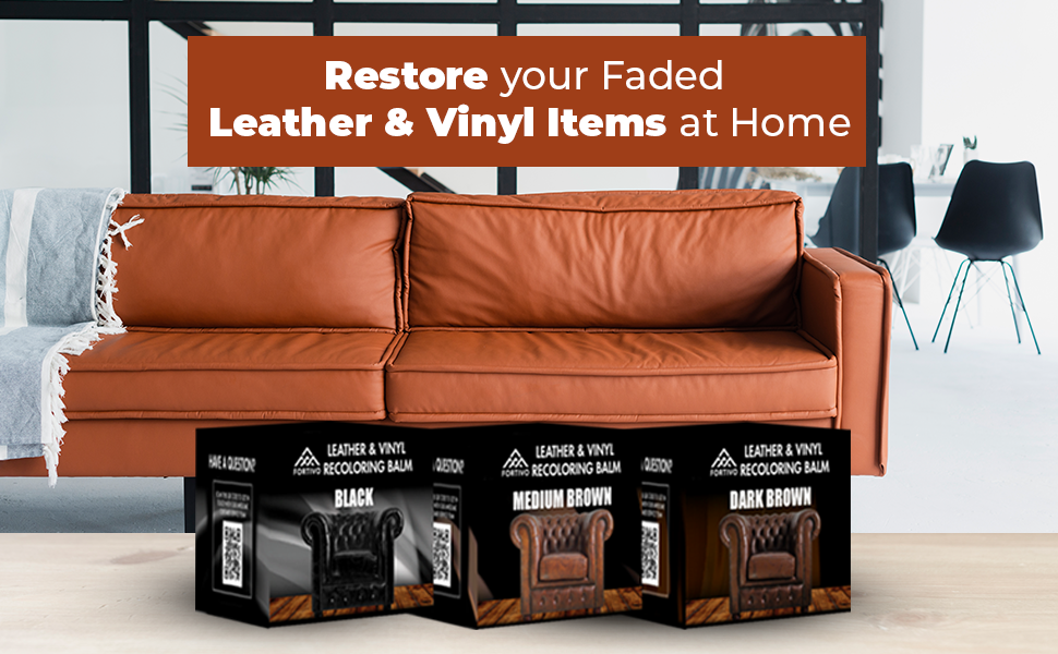 Amazon Com Black Leather Recoloring Balm Leather Repair Kits