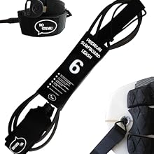 black surfboard leash