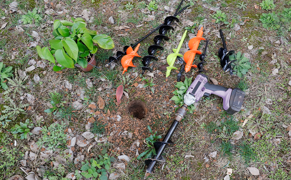 auger drill bit for planting
