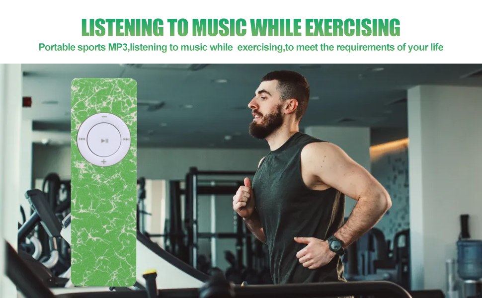 MP3 Player Portable HiFi Lossless Sound MP3 Music Player Support Up to 64GB Memory Card