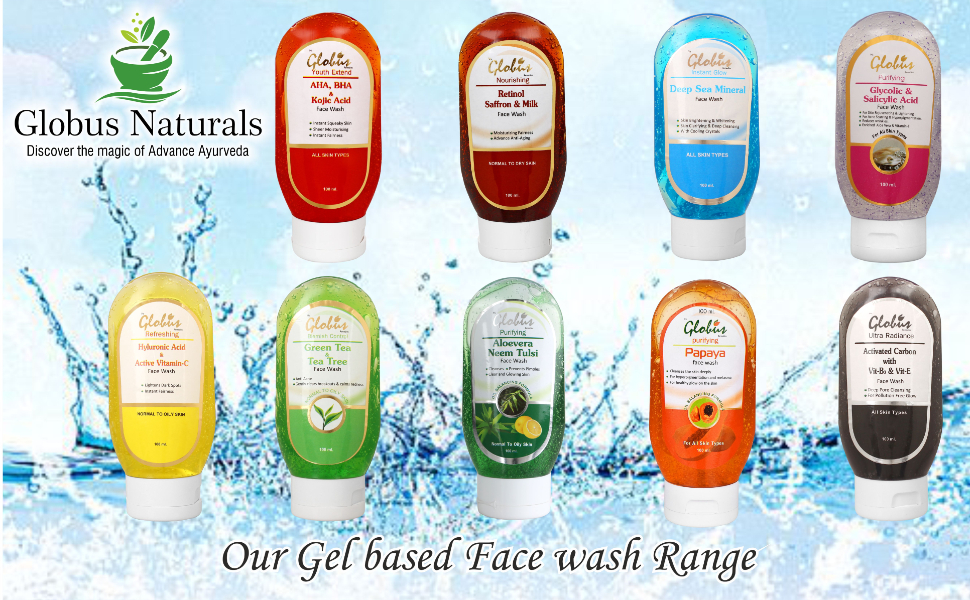 Globus Remedies Glycolic & Salicyclic Acid Face wash For Acne Control