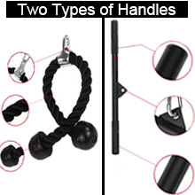 Nylon Rope and Straight Bar