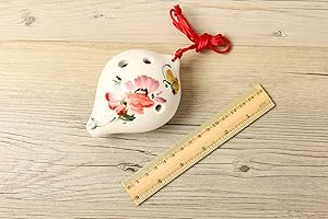 Ocarina 1 赤色 陶器製 6穴 Ocarina 1 赤色 陶器製 6穴
