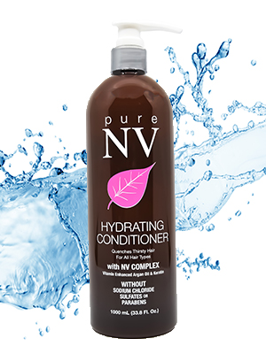 Hydrating Shampoo conditioner Pure NV Hair Keratin Collagen Argan Oil