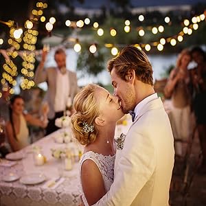 string lights for wedding