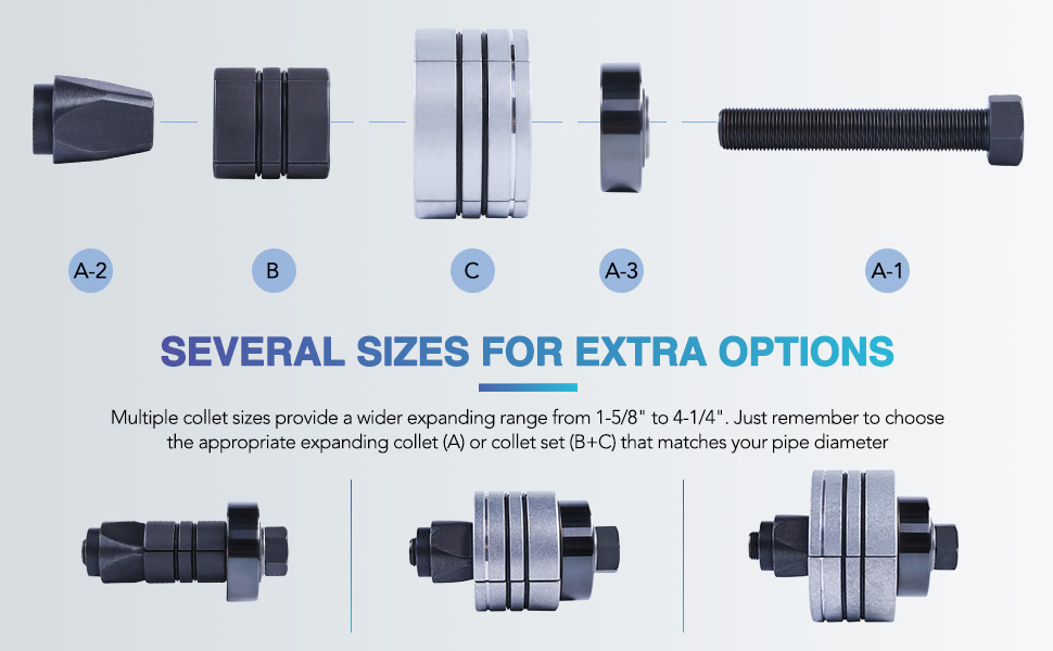 Orion Motor Tech 28mm Exhaust Pipe Expander Stretcher Tool