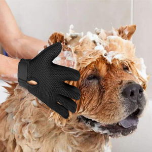 Grooming Gloves, Pet Brush, Cat Gloves, Grooming, Cat, Dog, Rabbit, Gloves, Brush, Cleaner, Hair Removal, Injuries, Massage, Promotes Blood Circulation, Prevents Fogging, Shower, Bath, Left/Right Set