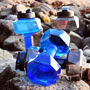 Dumbbells Water Bottle 2 dumbbell shaker