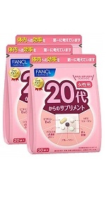 Amazon 新 ファンケル Fancl 代からのサプリメント女性用 10 30日分 5粒 30袋 ファンケル Fancl サプリメント ビタミン