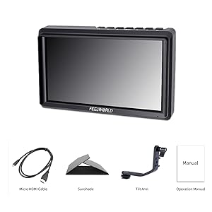 超薄型 5.5インチフルHD カメラ用モニター 楽天市場】FEELWORLD LUT5 5.5 インチ カメラモニター 3D LUT