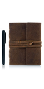 Lined Journal with Free Luxury Pen