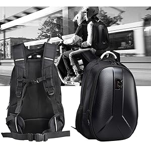 Amazon.co.jp: [BinguoMoto] ヘルメットオートバイパック バイク