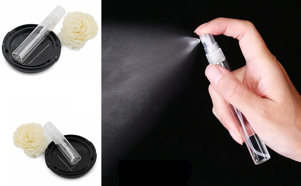 1ml 2ml 3ml 5ml Glass Spray Container Alcohol Perfume Atomizer Portion Bottle