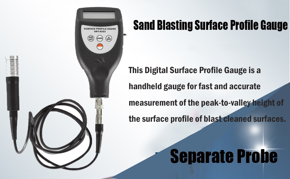 CNYST Sand Blasting Surface Profile Gauge Surface Roughness Tester