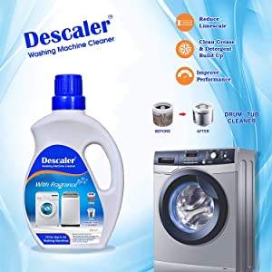 descaler washing machine cleaner front scaling drum scal atomic deep eco samsung bosch dishwasher