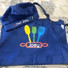 personalized chef apron