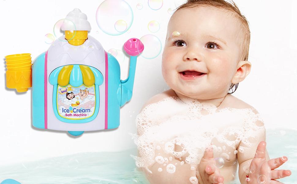 Bubble Ice Cream Maker Bath Toy