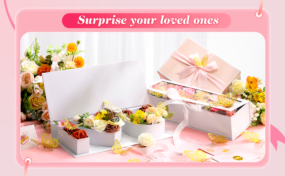 ♡maa♡ Amazon.com: Cholemy 2 Sets I Love You Mama Gift Flower Box