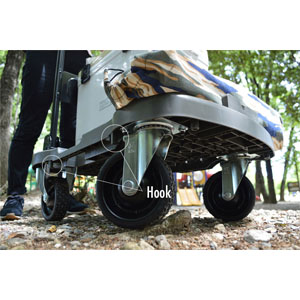 Amazon.co.jp: 台車 オフロード 折りたたみ 頑丈 安心の 日本製