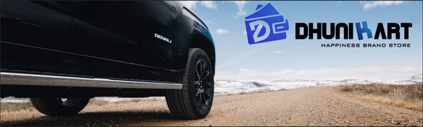 DHUNIKART Solar Power Tire Pressure Monitoring System for Real-time detection - TPMS