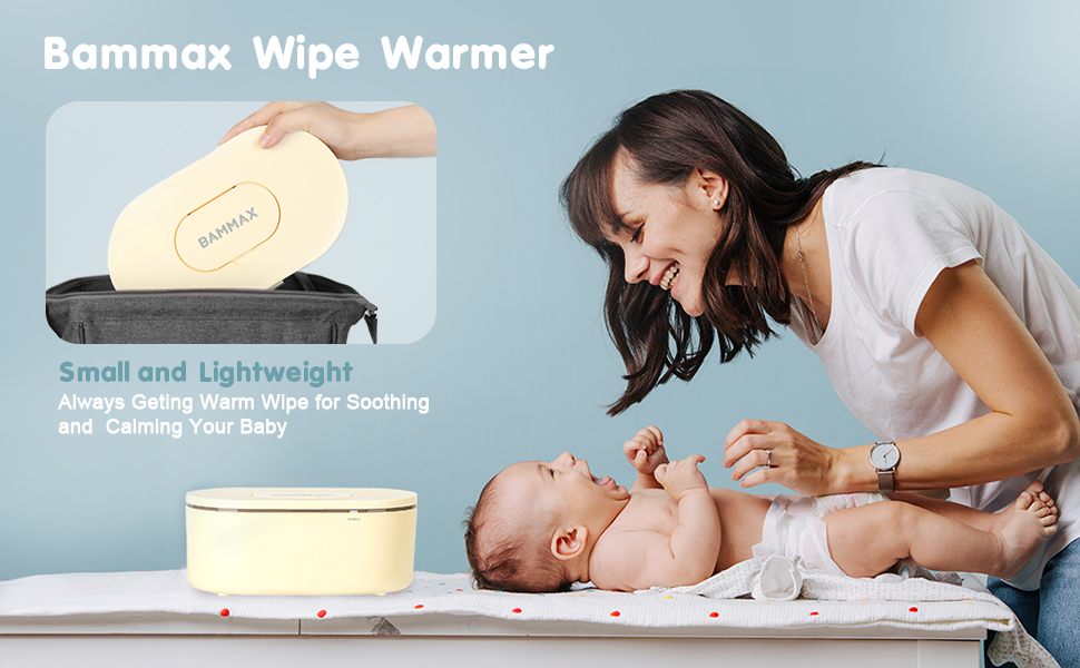 BAMMAX Wipe Warmer, Baby Wet Wipes Dispenser Holder Kid Diaper Wipe Warmer with