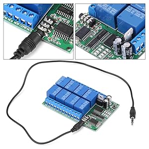 Dtmf Relay Board, AD22A08 DC 12V 8CH DTMF Relay Phone Voice