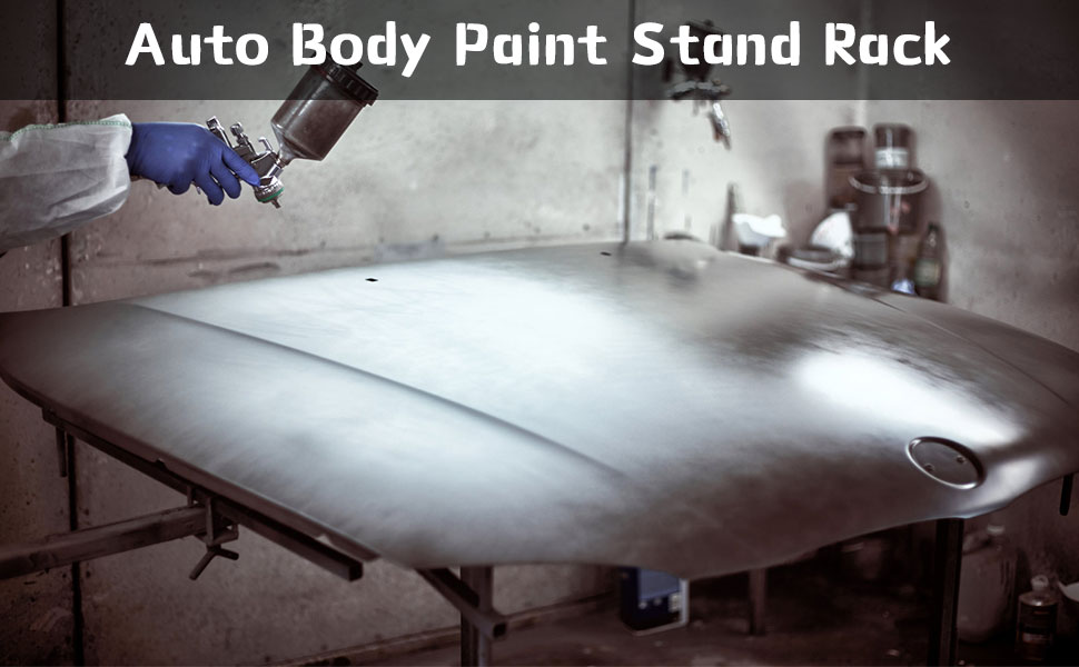 TBVECHI Auto Body Paint Stand Rack, Auto Body Parts
