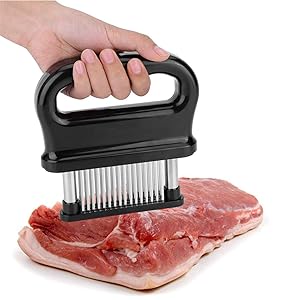 Amazon | 肉筋切り器 ミートテンダライザー 48本刃仕様 ジャ