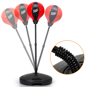 COSTWAY Punchingball 81-123,5cm höhenverstellbar, Kinder Boxset ...