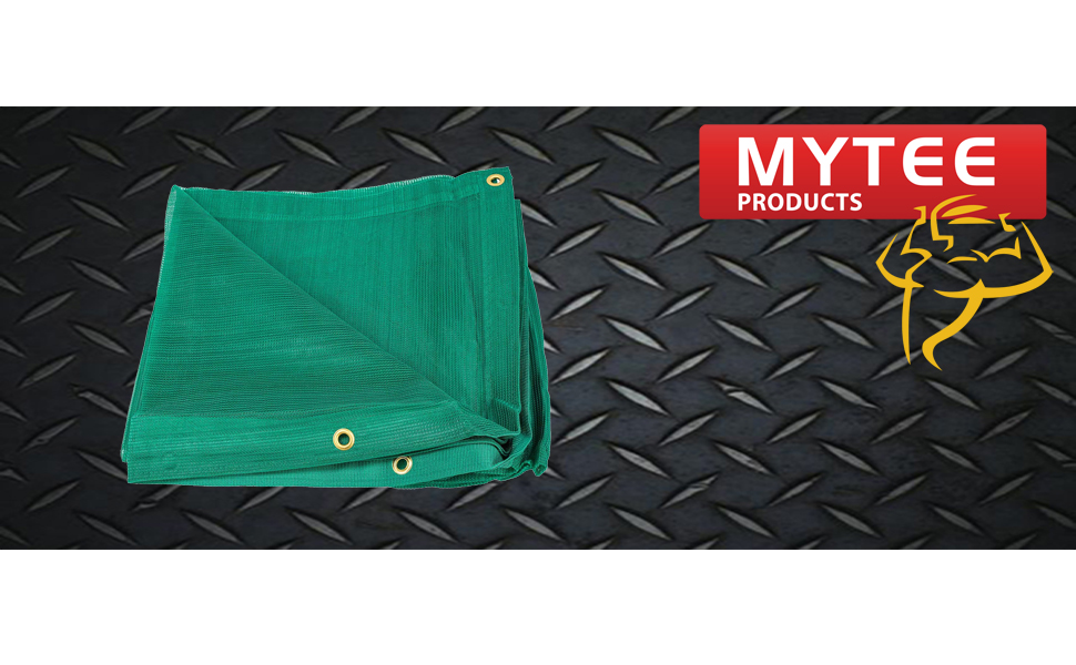 Green Mesh Tarps with Grommets 70 Shade Net Tarp ROLLOff (12' x 26')
