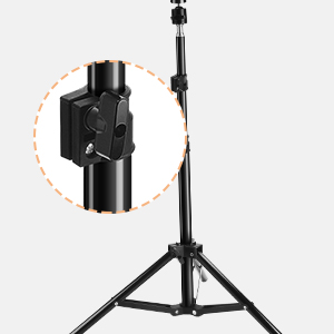 ring light with tripod