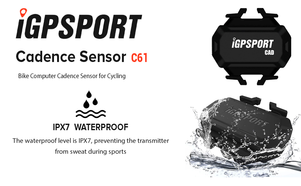 bike computer with cadence sensor