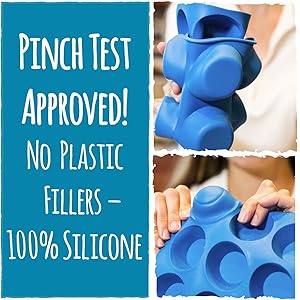 100% Silicone Muffin Pan Pinch test approved
