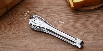 Multi-hole food tongs