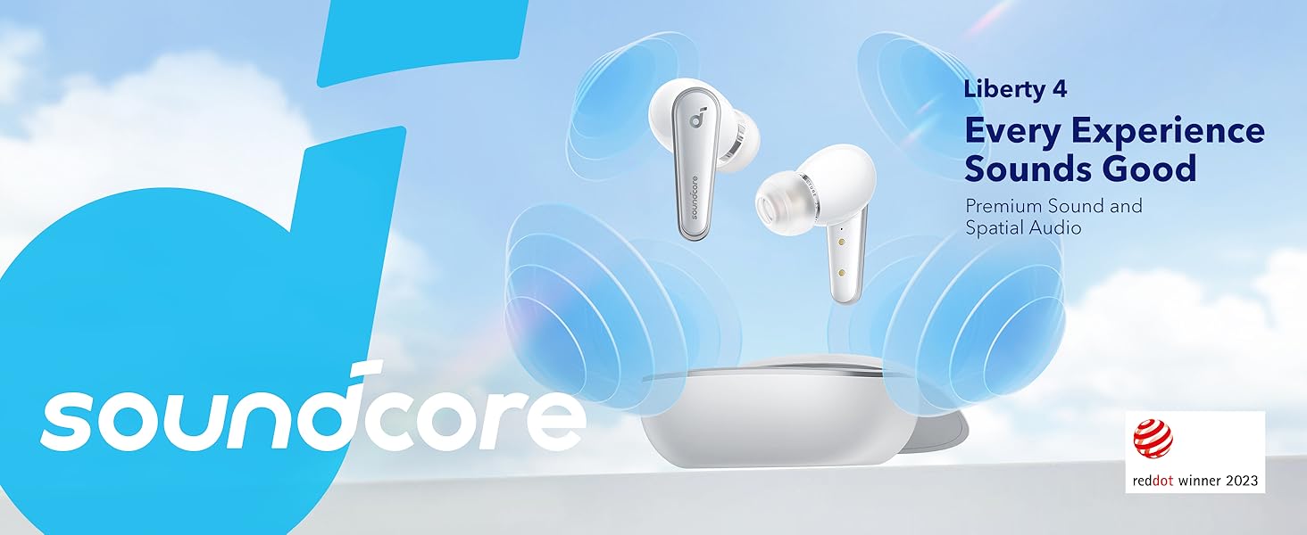Amazon.com: Soundcore by Anker Liberty 4, Noise Cancelling