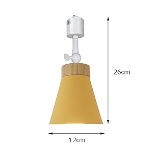 Amazon | STGLED 黄色 配線ダクトレール用 1灯スポットライト