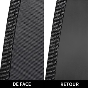 Contraste entre le devant et le dos