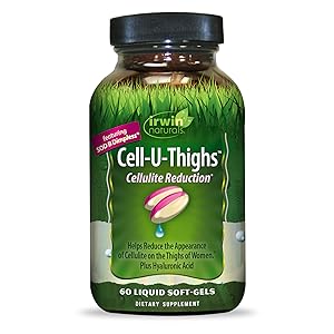 irwin naturals cellulite reduction thigh leg fat support supplement dermal skin dimple collagen