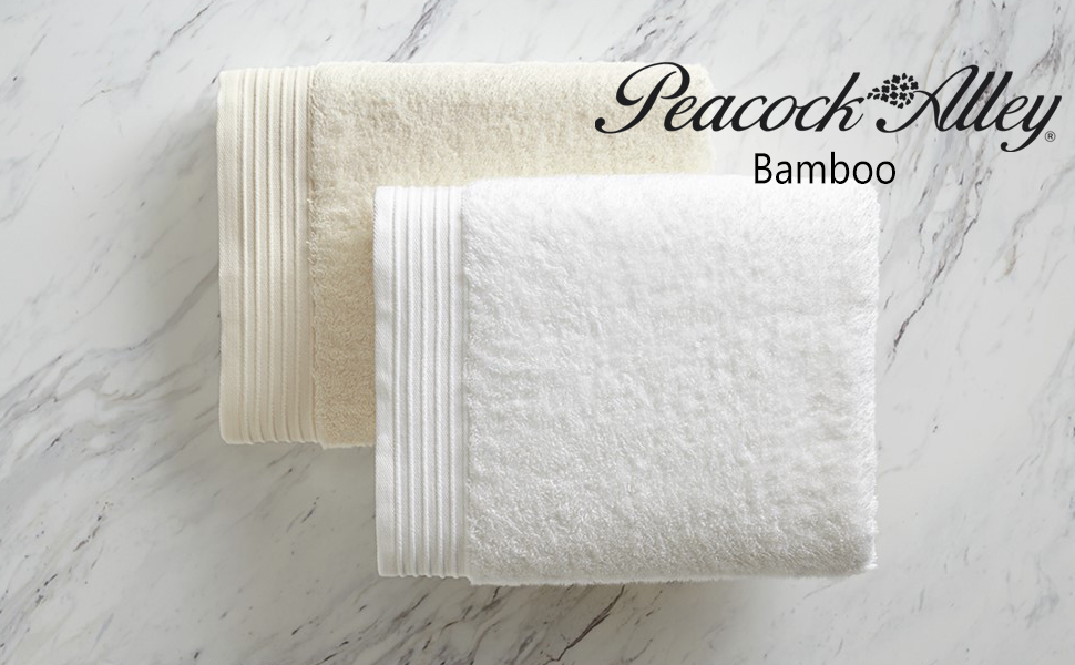 Peacock Alley Bamboo Towels Luxury Spa & Hotel Quality
