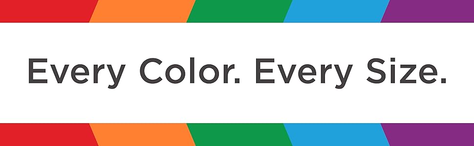 every color every size