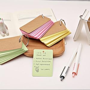 単語カード 単語帳 学習帳 テスト 暗記カード メモ帳