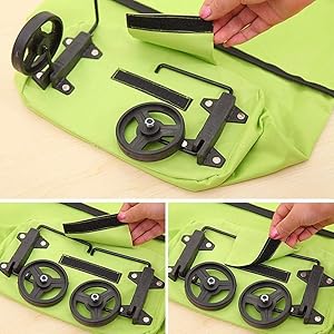 LIGHTWEIGHT SHOPPING TROLLEY 6 Trolley Bag