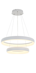 white pendant light