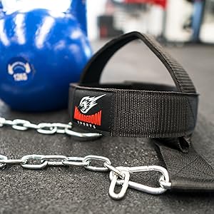 Kopftrainer Nackentrainer Hals Training Head Harness mit Stahl Kette Neoprene Gewichtheben Übung