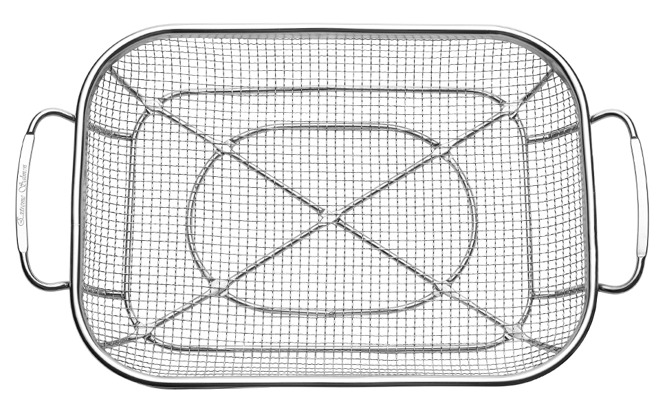 Grill Basket, Stainless Steel Grill Accessories Vegetables