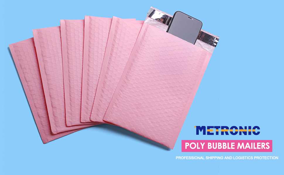 Metronic Bubble Mailers 6x10 Inch 25 Pack, Waterproof